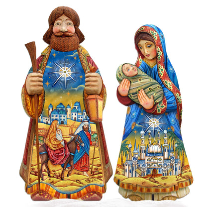 Night at Bethlehem Outdoor Nativity Set  by G. DeBrekht - Nativity Holiday Decor - 8152654F-S2-4