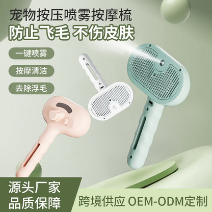 Cross Border Pet Comb Spray Comb Cat Row Comb Pet Comber Pet Comber Pet Supplies Dog Comb Cat Comb