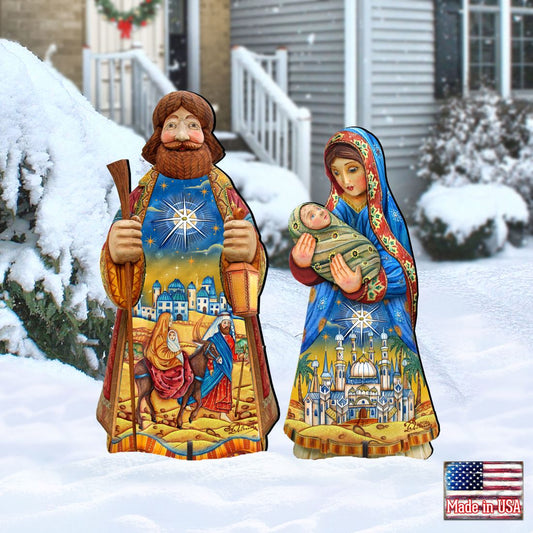 Night at Bethlehem Outdoor Nativity Set  by G. DeBrekht - Nativity Holiday Decor - 8152654F-S2-0